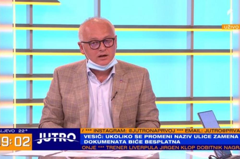 VUČIĆ ME JE ZAMOLIO DA NE MENJAM IME SARAJEVSKE ULICE: Vesić o temi o kojoj se digla VELIKA BURA