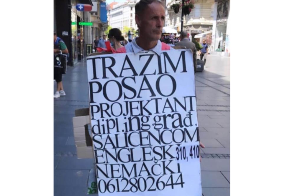 E, OVAKO SE TO RADI! Ovaj čovek je lupio šamarčinu svima koji TRAŽE POSAO, a MOLE SE DA GA NE NAĐU (FOTO)