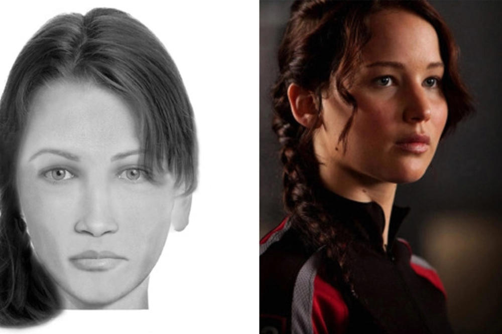 POLICIJSKI CRTEŽI JUNAKA IZ ROMANA na osnovu opisa u knjigama