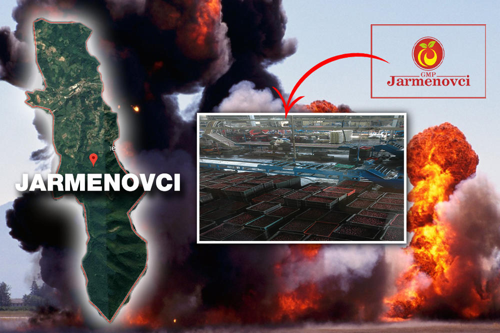 STRAŠNO! JAKA EKSPLOZIJA U SRPSKOJ FABRICI ZA PRERADU VOĆA! Ima povređenih!