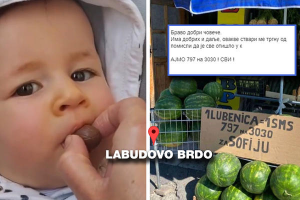 OVO JE NAJHUMANIJI ČOVEK U SRBIJI! Zajedno sa ovakvim ljudima, SKUPIĆEMO JOŠ 35.000 EVRA za Sofijinu budućnost!