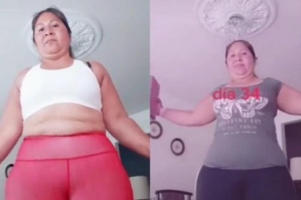 OBJAVILA JE SLIKU PRE I POSLE VEŽBI, KOMENTARI PLJUŠTE: Pogledajte kako skida salo sa stomaka! (VIDEO)