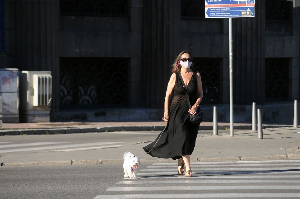 Beograd, Koronavirus, Maske