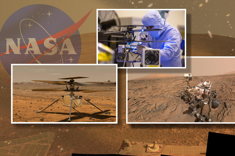 ISTORIJSKI LET NA CRVENOJ PLANETI: NASA će danas pokušati da upravlja helikopterom Indženuiti! (VIDEO)