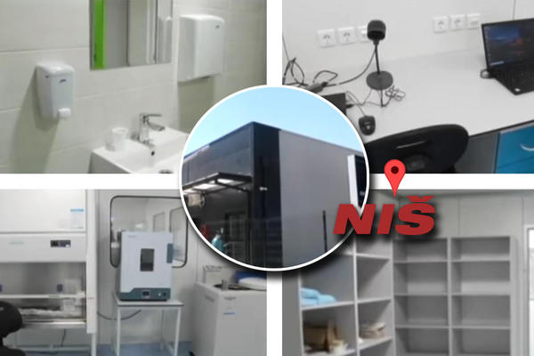 VELIKI DAN ZA NIŠ: Otvorena laboratorija Vatreno oko, kapacitet oko 1000 testova dnevno!