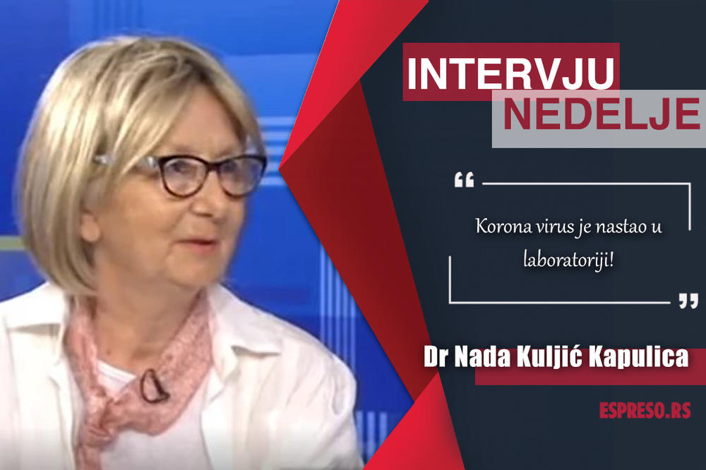 KORONA MOŽE DA SE PRENESE I PREKO OČIJU, NIKAD NEĆE NESTATI: Virusolog Nada se sa njim srela još 80-tih godina