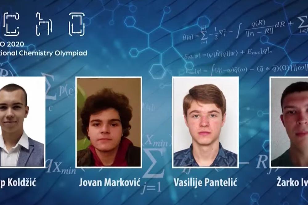 OVA DECA SU PONOS SRBIJE! Naši učenici se sa 52. Međunarodne hemijske olimpijade vraćaju sa 4 MEDALJE!