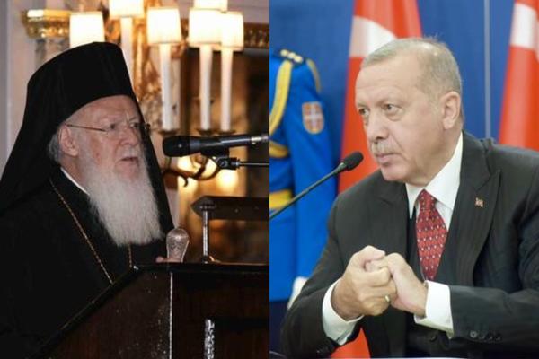 VARTOLOMEJ NIJE SMEO NI DA PISNE! Pričao sa Erdoganom, a nije ni spomenuo Aja Sofiju