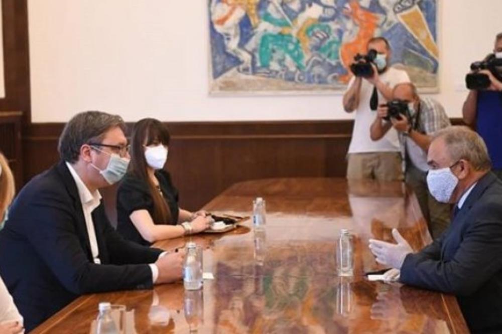 SRBIJA I PALESTINA UNAPREĐUJU SARADNJU! Vučić sa ambasadorom Palestine o bilateralnim odnosima