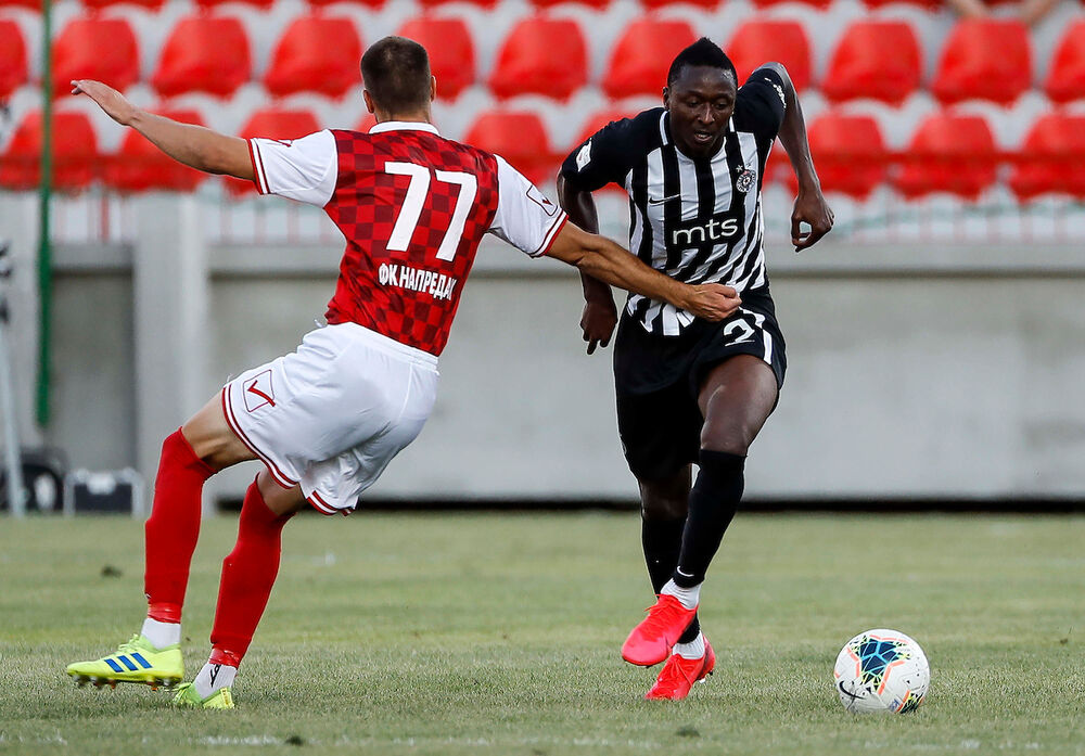 FK Partizan, FK Napredak, Umar Sadik