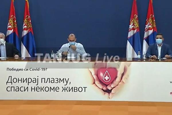 KRIZNI ŠTAB IZNEO NAJNOVIJE INFORMACIJE O KORONI U SRBIJI: Broj zaraženih opada, ali NEMA OPUŠTANJA! (UŽIVO)