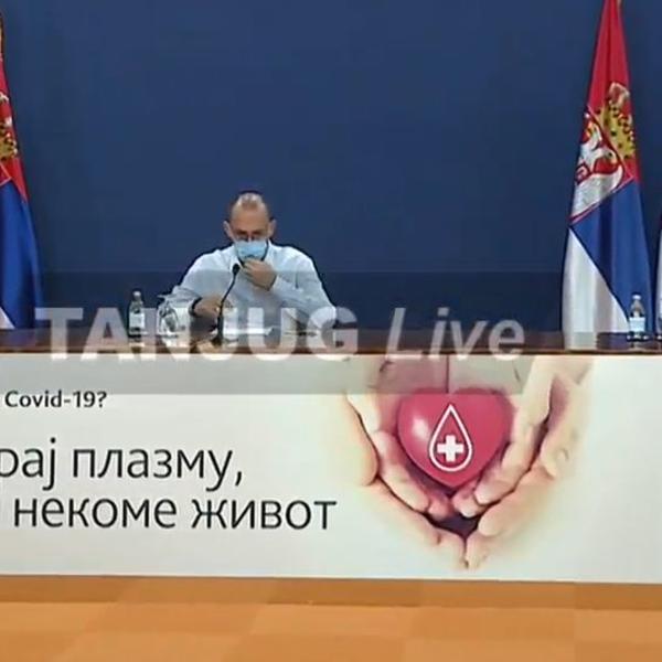 KRIZNI ŠTAB IZNEO NAJNOVIJE INFORMACIJE O KORONI U SRBIJI: Broj zaraženih opada, ali NEMA OPUŠTANJA! (UŽIVO)