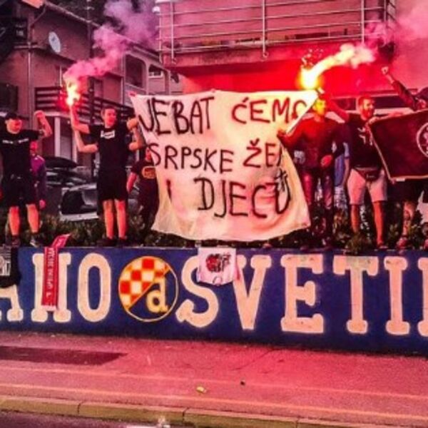 VELIKO HAPŠENJE BED BLU BOJSA: Huligani Dinama prešli granicu kako bi se tukli! Pronađene motke, baklje, palice...
