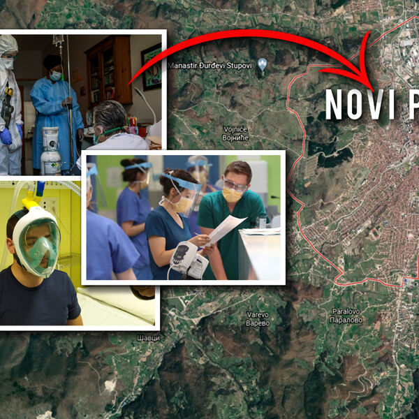 U NOVOM PAZARU OBOREN REKORD HOSPITALIZOVANIH: Na lečenju 151 pacijent, na respiratoru sedmoro