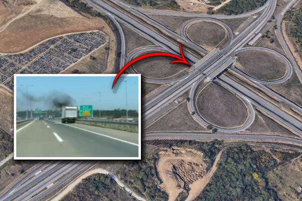 NEŠTO KULJA NA IBARSKOJ! Vatrogasci se sitno uputili tamo, HAOS JE BAŠ KOD GROBLJA ORLOVAČA! (FOTO)