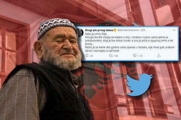 ISPRIČAĆU VAM KAKO JE UMRO ALIJA KOJI JE ŽIVEO ISPOD ZELENOG VENCA: Potresna ispovest sa tvitera ZAPALILA internet
