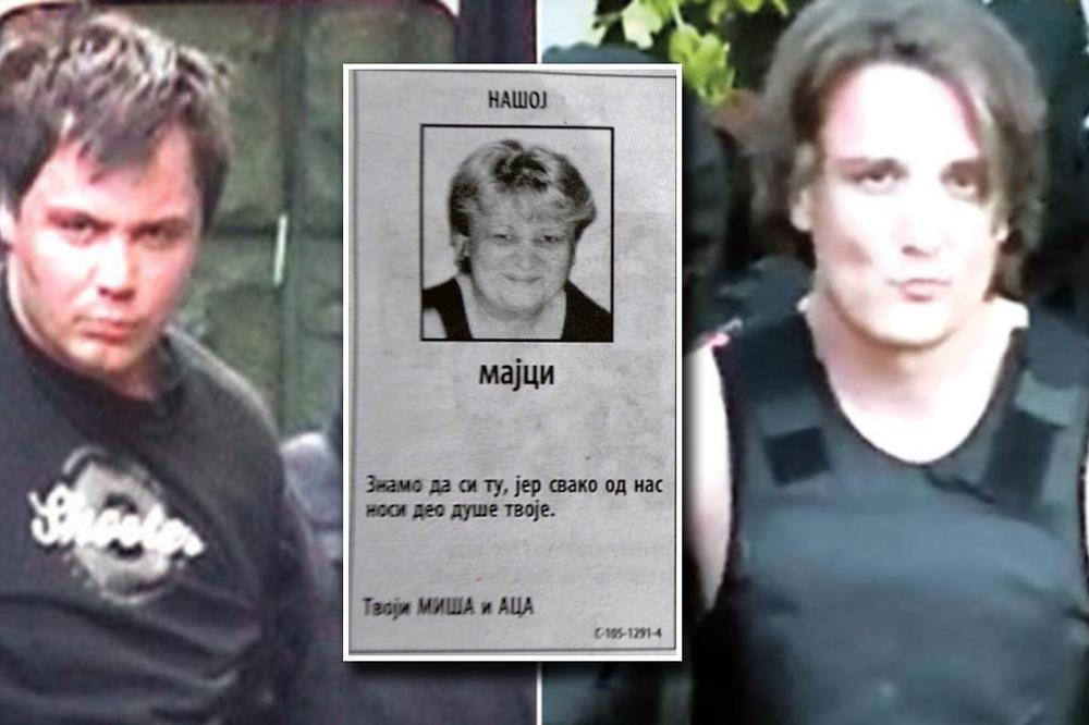 OKRUTNA BRAĆA ZEMUNCI U ĆELIJI OPLAKUJU MAJKU, UMRLA JE OD KORONE! Objavili čitulju za nju, 1 rečenica REKLA SVE