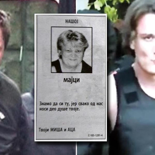 OKRUTNA BRAĆA ZEMUNCI U ĆELIJI OPLAKUJU MAJKU, UMRLA JE OD KORONE! Objavili čitulju za nju, 1 rečenica REKLA SVE
