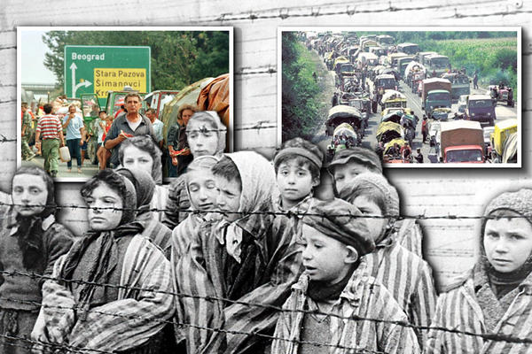 STRELJALI SU OSMORO SRBA U KOLICIMA TOKOM OLUJE! Nemoćni su čekali smrt u školi u  Dvoru na Uni!