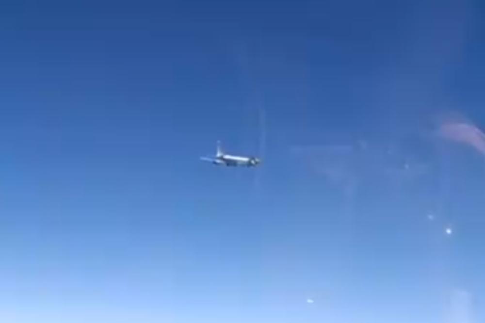 SUHOJ OTERAO DVE AMERIČKE LETELICE: Ovako je izgledao okršaj na nebu iznad Crnog mora (VIDEO)