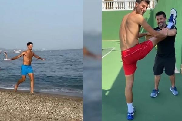 ĐOKOVIĆ SE SPREMA ZA US OPEN: Nole u Španiji puni baterije za nastavak teniske sezone! Ponovo ima osmeh na licu!