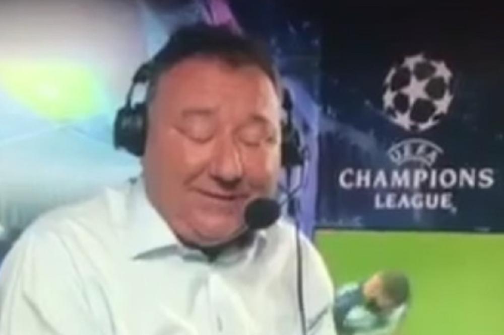 Komentator mrtav pijan prenosio meč Lige šampiona: Pogledajte sami zbog čega se smeje ceo Balkan!
