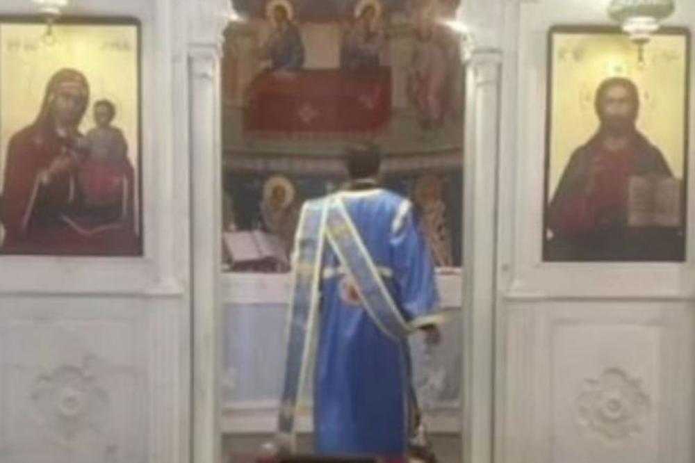 VELIKO ČUDO DOGODILO SE U PRAVOSLAVNOJ CRKVI U BEJRUTU: Dobro pogledajte šta se desilo posle eksplozije (VIDEO)