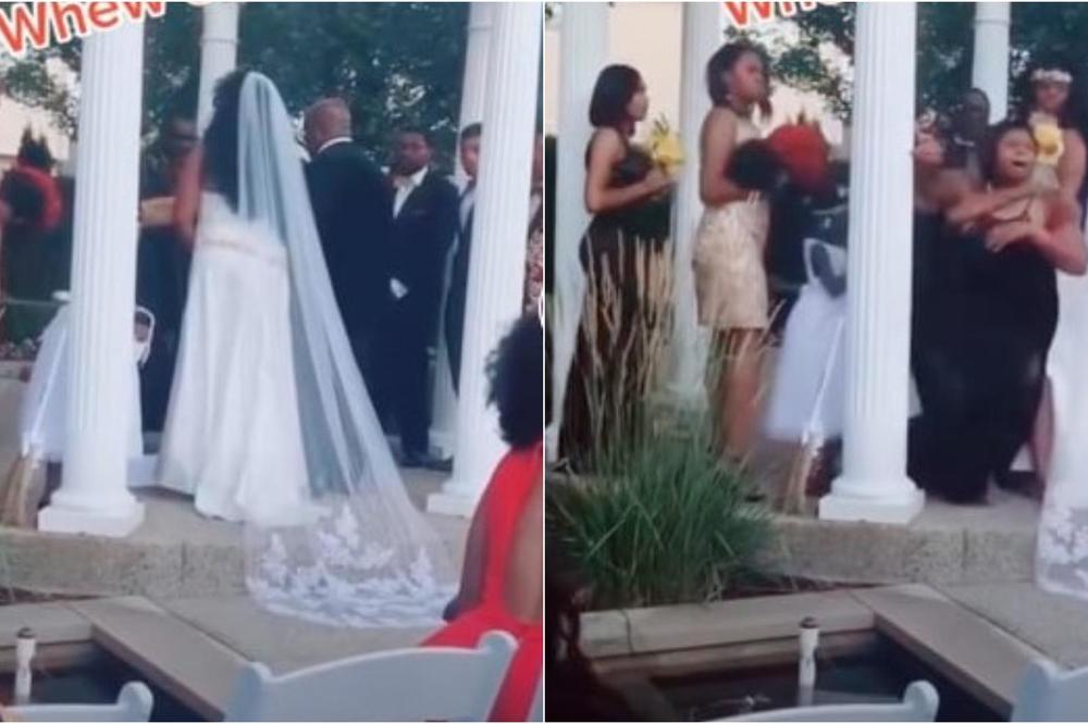 TRUDNICA UPALA NA VENČANJE I NAPRAVILA SKANDAL VEKA: Mladoženja je poželeo da SE NIJE NIKAD NI RODIO! (VIDEO)