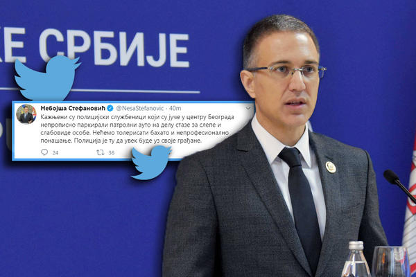 KAŽNJENI POLICAJCI! Oglasio se Nebojša Stefanović, rekao da za OVE STVARI nema tolerancije