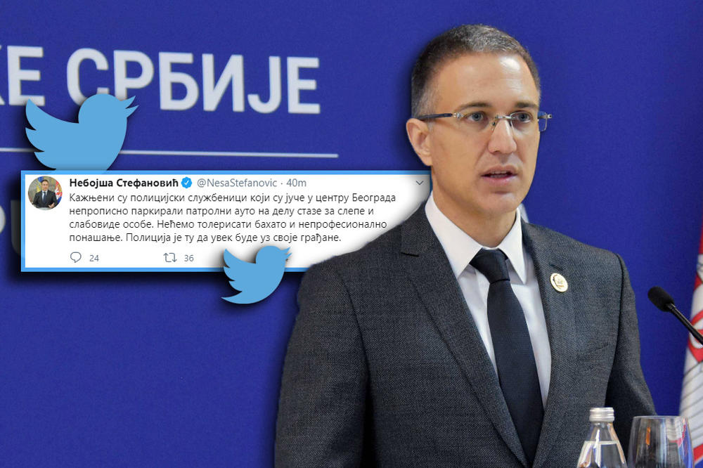 KAŽNJENI POLICAJCI! Oglasio se Nebojša Stefanović, rekao da za OVE STVARI nema tolerancije