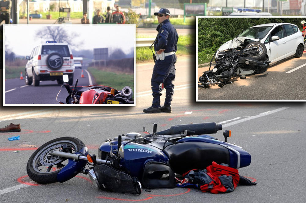 NIŠLIJA SE NA MOTORU ZAKUCAO U VOZILO: Leteo je nekoliko metara, HITNO prevezen u Urgentni