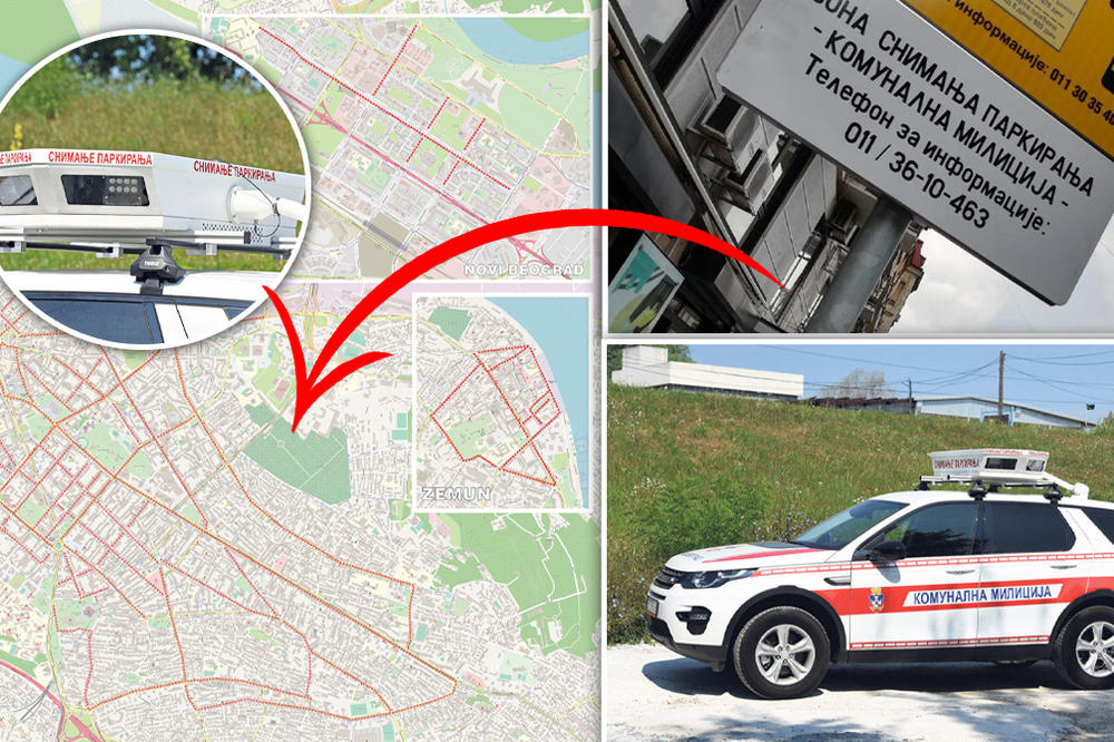 Sistem kontrole parkiranja u Beogradu 'Oko sokolovo' od utorka na više ulica uz veća ovlašćenja