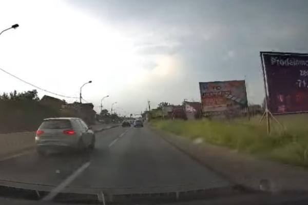 DIVLJAŠTVO NA ZRENJANINSKOM PUTU: Ovaj lik mora u zatvor DOK NEKOGA NE UBIJE! (VIDEO)