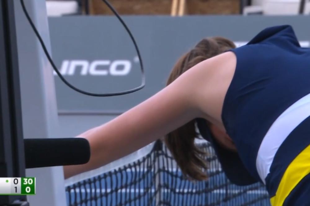 Poznatoj teniserki pozlilo usred meča: Nešto joj se događalo sa srcem, doktor morao hitno da reaguje!