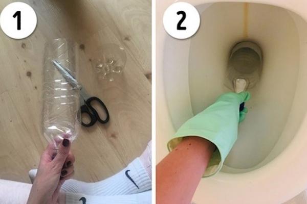 ODREZALA JE DNO PLASTIČNE FLAŠE I GURNULA U WC ŠOLJU: Niko ne može da VERUJE šta se onda desilo!