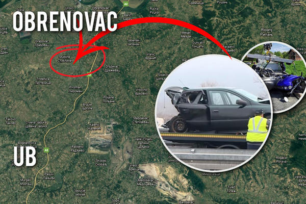 HOROR NA PUTU OBRENOVAC- UB! Sudar dva kamiona, dva motocikla i automobila – POGINULA JEDNA OSOBA