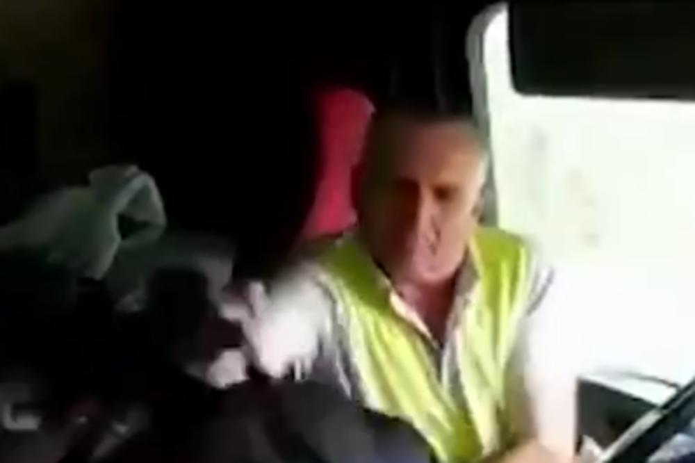 GDE BRE GLEDAŠ: Kamiondžija je za trenutak sklonio pogled sa puta, onda se desio haos