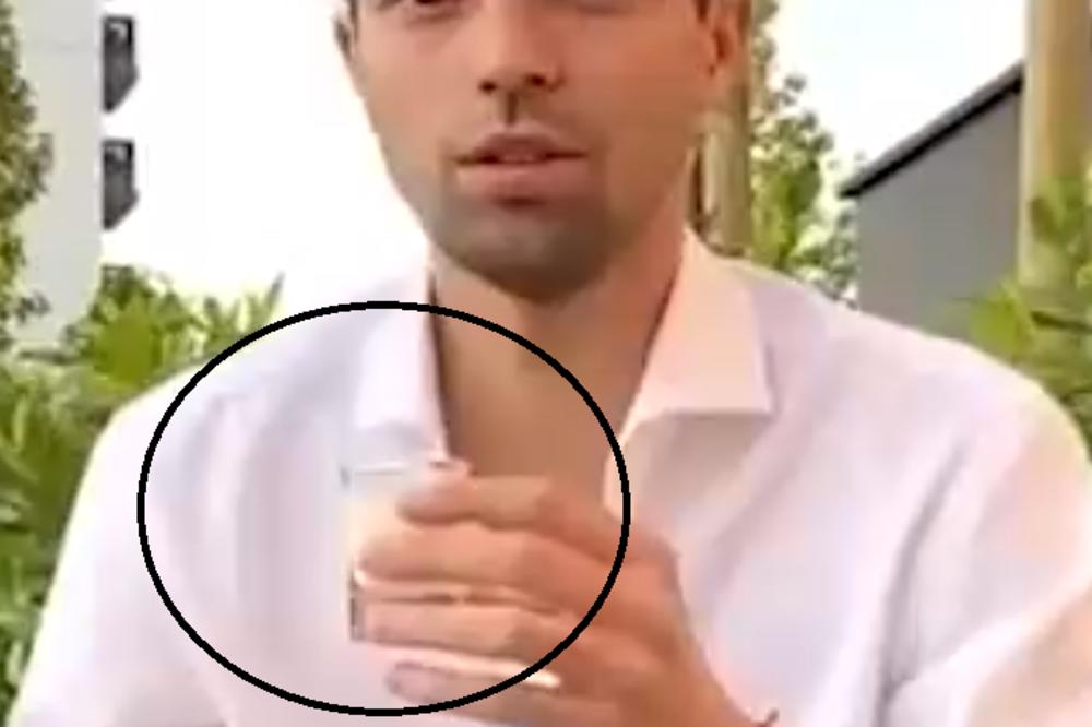 SRPSKI VODITELJ SE UKLJUČIO UŽIVO I POPIO MAJČINO MLEKO SVOJE DRUGARICE! Eksirao u sekundi... (FOTO)