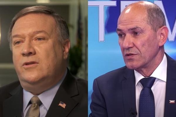 NEMA VIŠE HUAVEIJA U SLOVENIJI: Pompeo i Janša razgovarali o partnerstvu, potpisana izjava o 'bezbednoj mreži 5G'