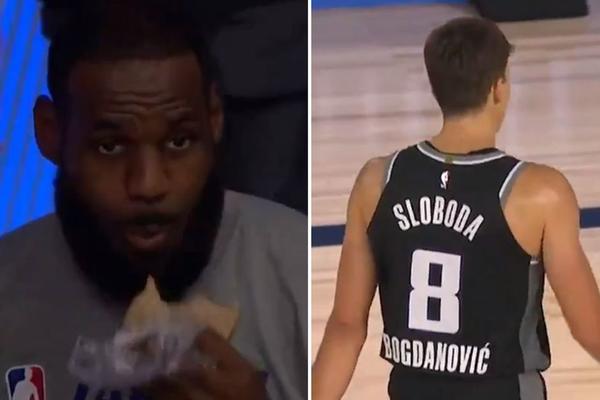 LEBRONE, ŠTA ĆEŠ OD PRILOGA U SENDVIČ? Može Bogdanova trojka!