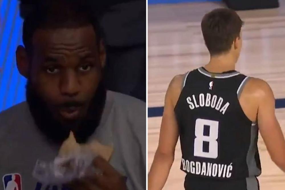 LEBRONE, ŠTA ĆEŠ OD PRILOGA U SENDVIČ? Može Bogdanova trojka!