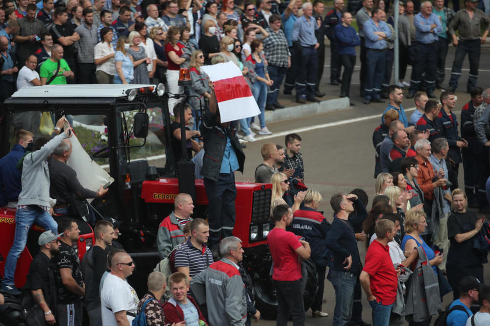 UHAPŠENO VIŠE OD 100 LJUDI U BELORUSIJI! Oglasila se portparolka Ministarstva i objasnila o čemu je reč