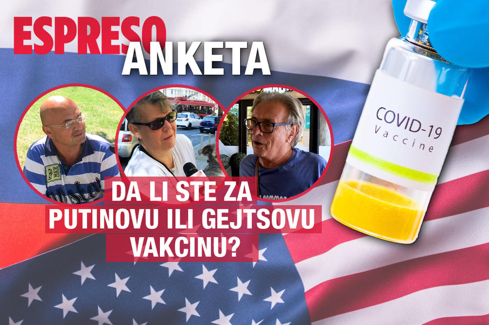 KORONA JE ZA GEJEVE, HITLER NIJE USPEO, OVI ĆE USPETI! Pitali smo građane za koju su vakcinu PUTINOVU ILI GEJTSOVU?