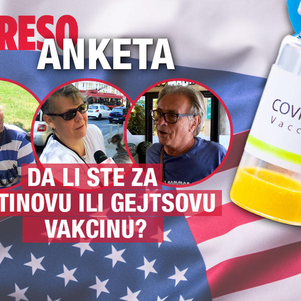 KORONA JE ZA GEJEVE, HITLER NIJE USPEO, OVI ĆE USPETI! Pitali smo građane za koju su vakcinu PUTINOVU ILI GEJTSOVU?