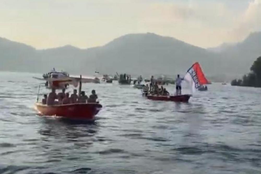 LITIJA NIKAD JAČA! Budva brani svetinje čamcima i barkama, OVO SE TRENUTNO DEŠAVA U CRNOJ GORI (VIDEO)