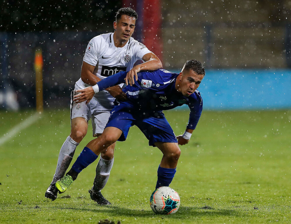 Denis Stojković na utakmici Radnika i Partizana u Surdulici