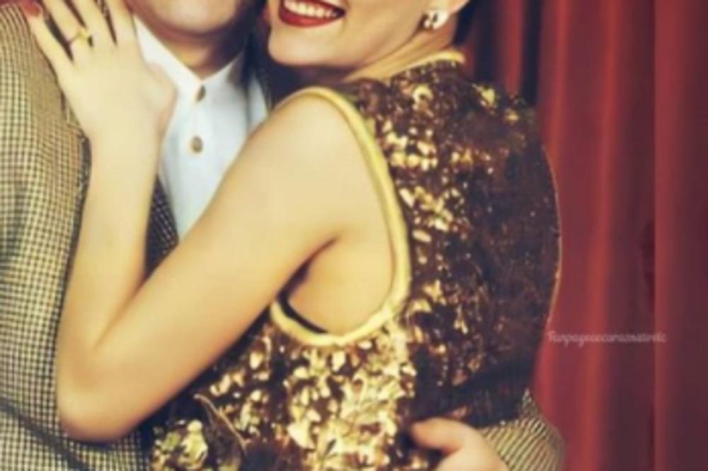 ISKOPANA NAJSTARIJA SLIKA CECE I ARKANA, OBOJE U ZLATO OBUČENI! Evo šta je rekla, kako se osećala dok se tu grle