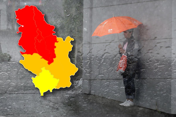 DA LI SRBIJI PRETE POPLAVE I OBILNE PADAVINE? U Beogradu već palo 50 litara kiše, na jugoistoku zemlje BUJICE