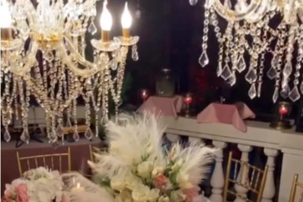 KARLEUŠA NA ROĐENDANSKOJ ŽURCI SLUŽILA GOSTE IZ ZLATNIH TANJIRA, ALI TO NIJE SVE! Pogledajte slike PRIVATNE ARHIVE