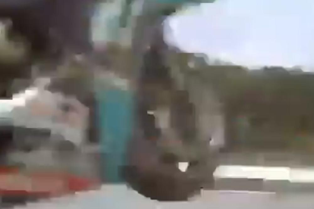 ISPLIVAO STRAŠAN SNIMAK SA ROSIJEVOG MOTORA: Evo kako je Doktor za dlaku izbegao tešku nesreću!